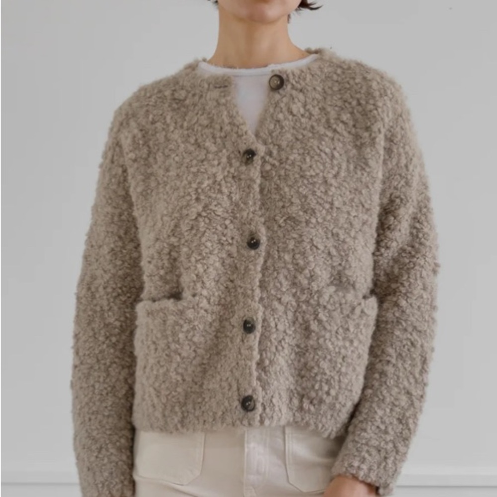Luna Boucle Cardigan